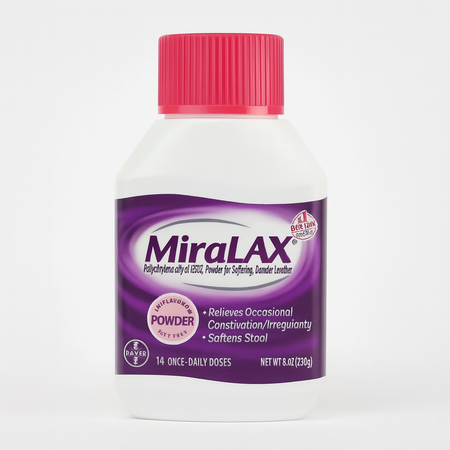 MiraLAX Laxative Powder 8.3oz (238g) - 1 Pack - New 1