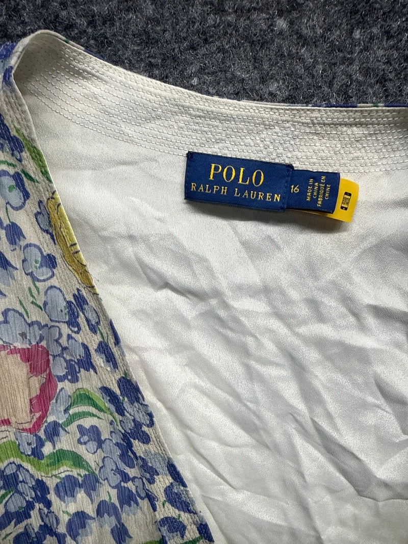 Polo Ralph Lauren Dress Multicolor Size 16 Women's NWOT Mini