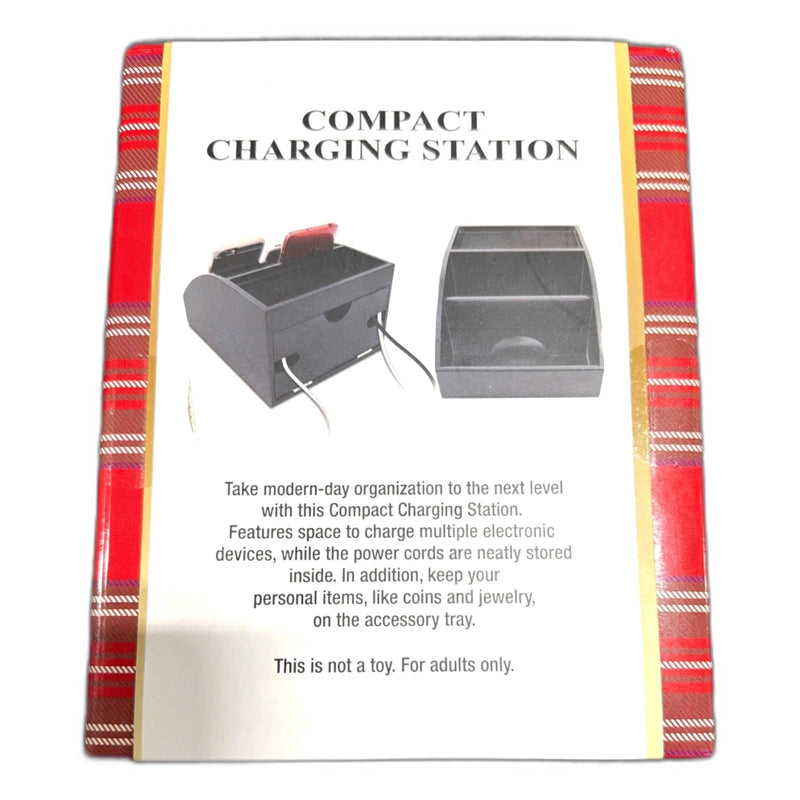 Compact Charging Station Organizer Desktop Organizer Pack of 3 New