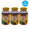 Nature Made Zero Sugar Vitamin D3 2000 IU 110 Gummies 3 Pack New