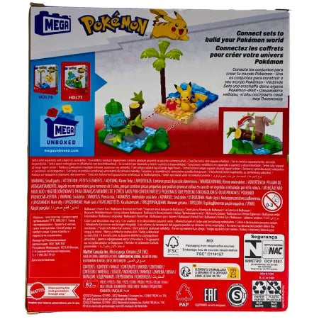 Mega Pokémon Bulbasaur’s Forest Fun 82pcs – 1 Pack – New