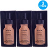 NYX Total Control Pro Drop Foundation Light Pale 0.43 oz 3 Pack New