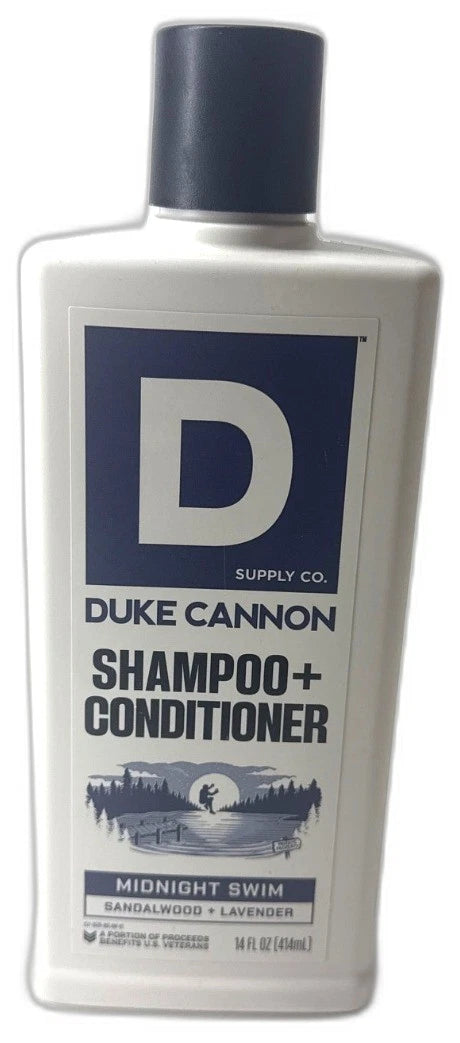 Duke Cannon Supply Men 2-in-1 Shampoo Conditioner Sandalwood Pack of 2 New