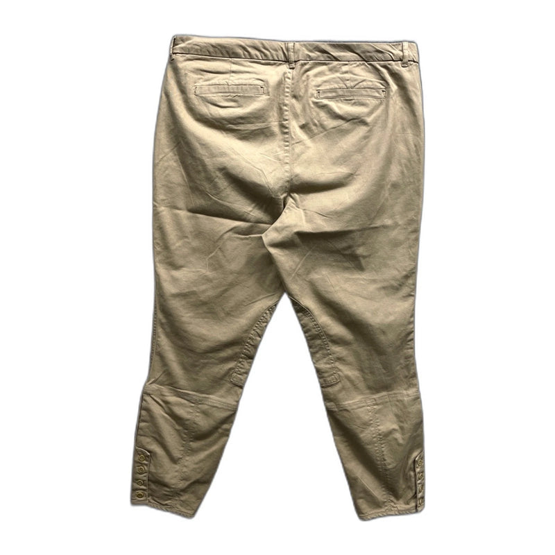 Lauren Ralph Lauren Pants KAHKI Size 16W Women's NWOT NWT