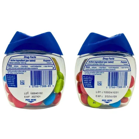 Tums Chewy Bites Cooling Sensation Fruit Fusion 28 Ct (2 Pack) – Ultra Strength 2