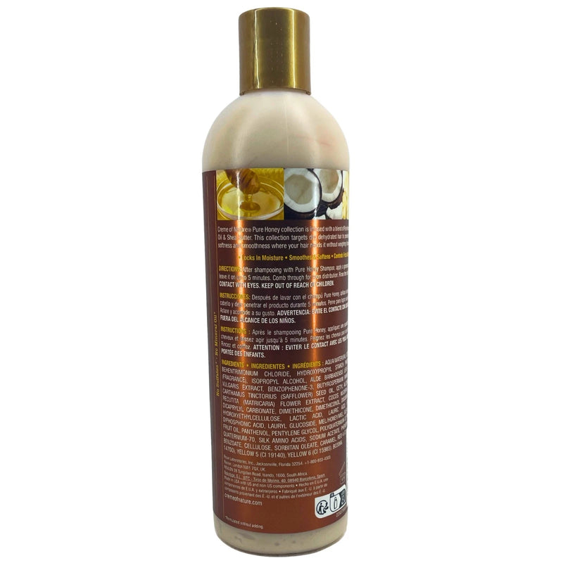 Creme of Nature Pure Honey Dry Defense Conditioner 12 fl oz 2 Pack New