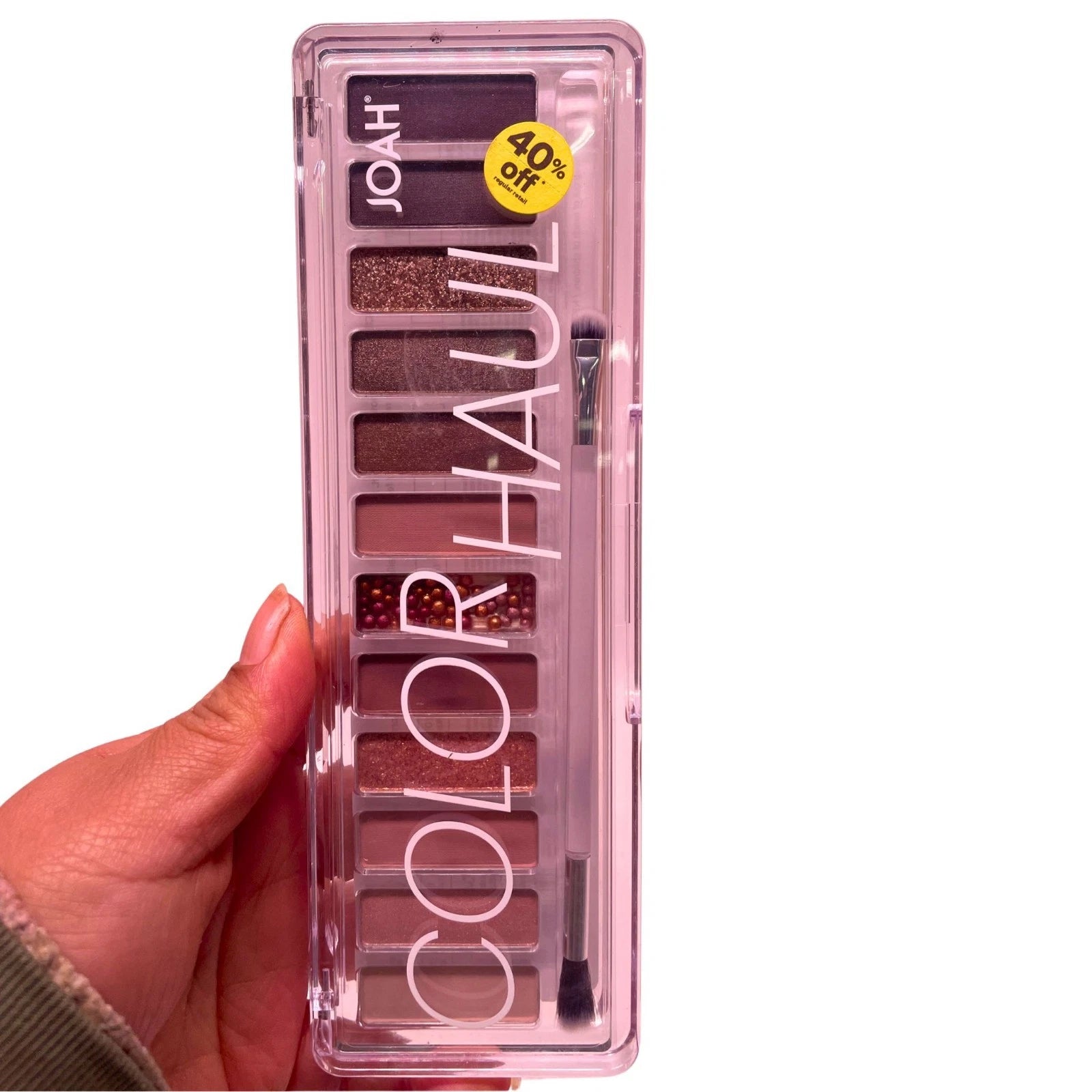 JOAH Color Haul Eyeshadow Palette Jet02 First Dance 3 Pack New