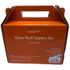Holiday Home Glass Skull Sippers Set 18oz 4 Pack New
