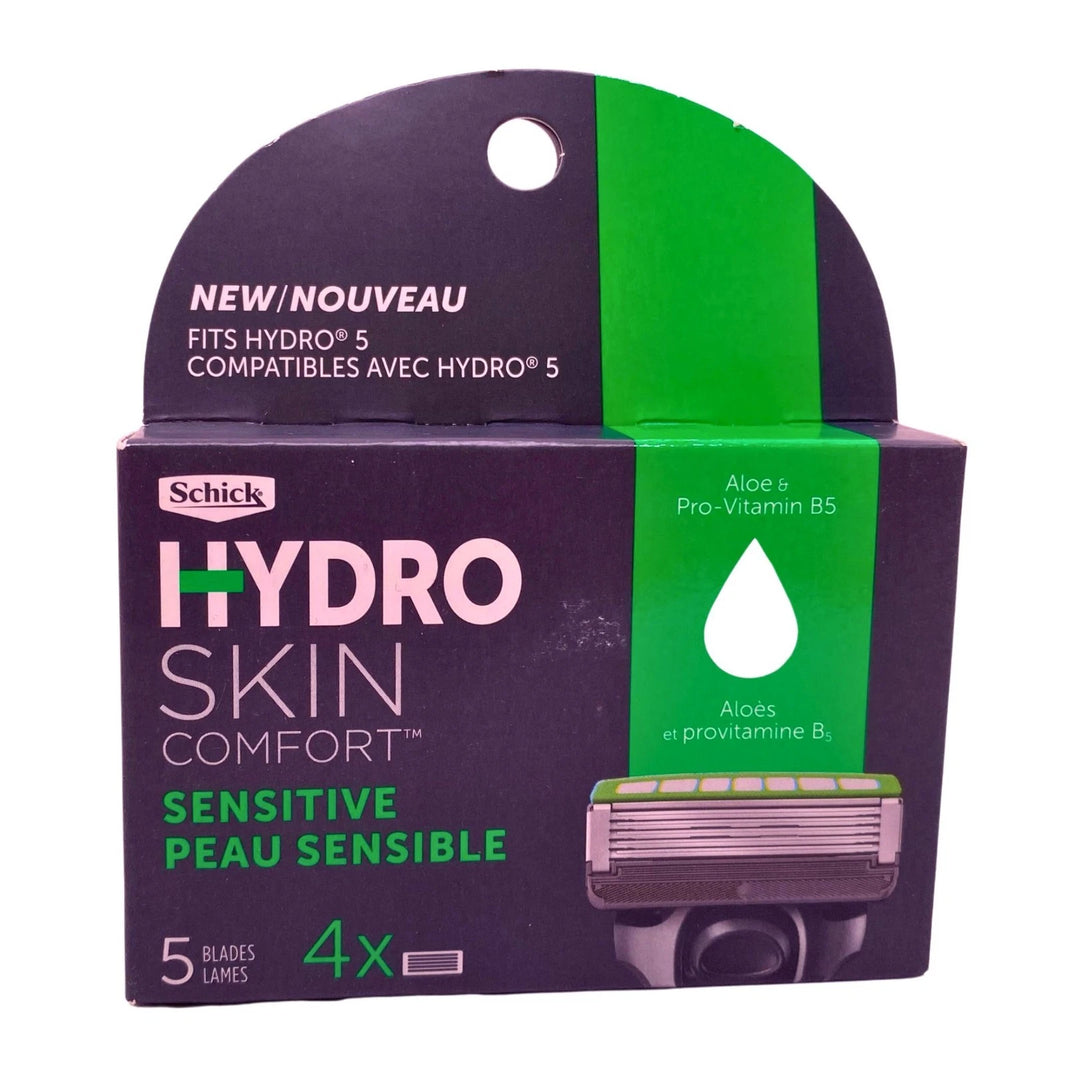 Schick Hydro 5 Sensitive Razor Blade Refills 4 Count 3 Pack Bundle New