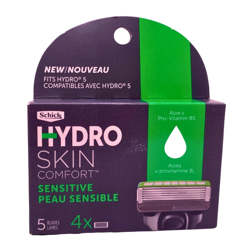 Schick Hydro 5 Sensitive Razor Blade Refills 4 Count 3 Pack Bundle New