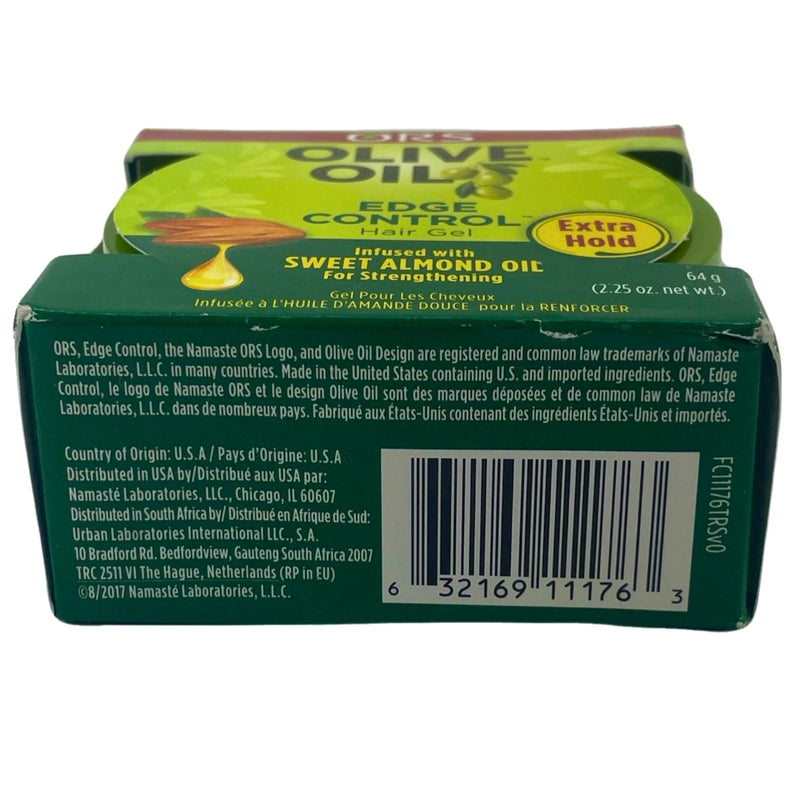 ORS Olive Oil Edge Control Hair Gel Extra Hold 2.25 oz 3 Pack New