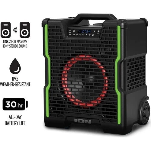 ION Audio Block Rocker Icon All-Terrain Portable Bluetooth Speaker with Lights™ 2