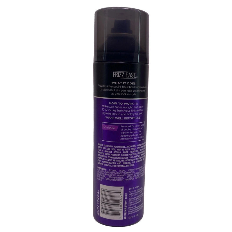 John Frieda Frizz Ease Moisture Barrier Hairspray 12 Oz 2 Pack New