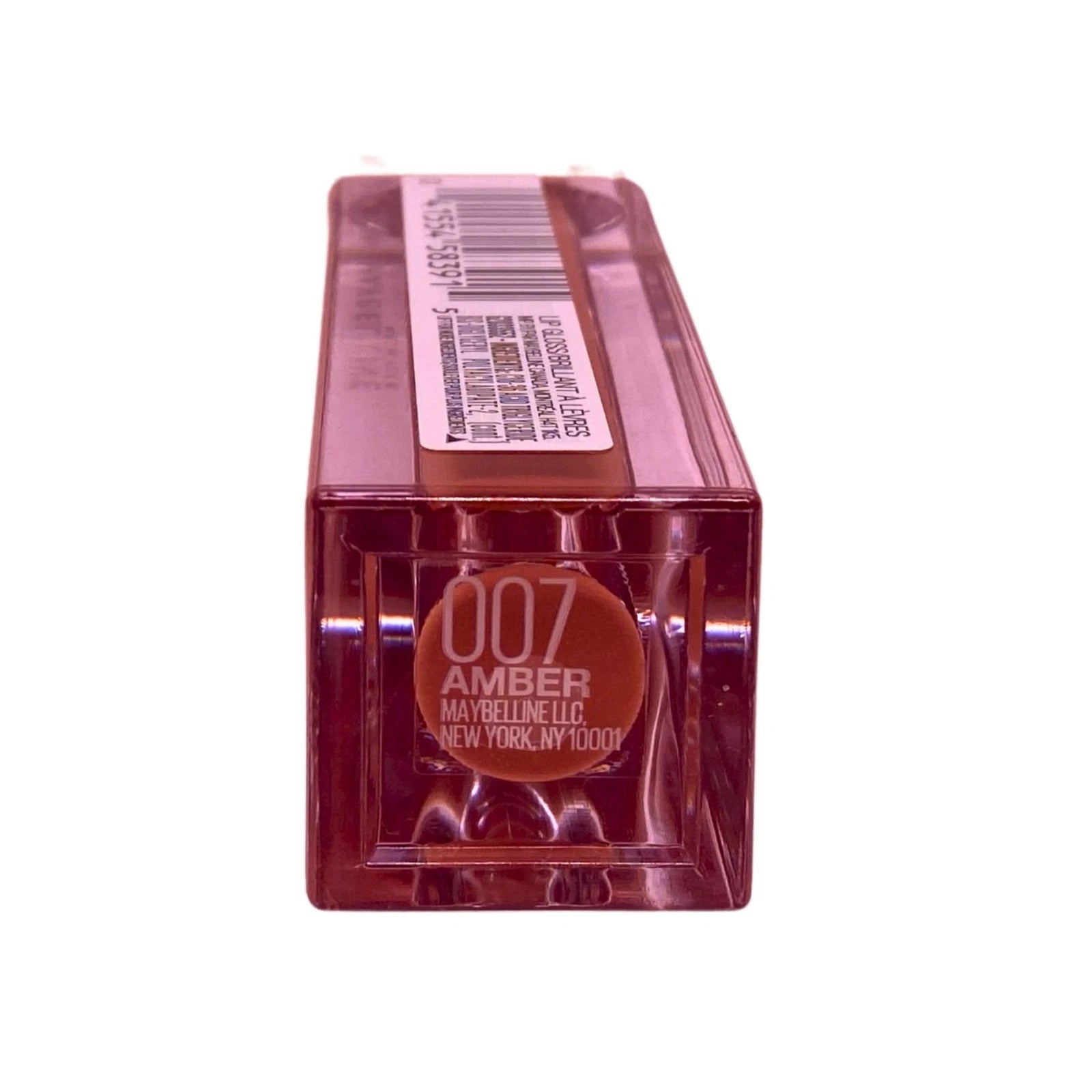 Maybelline Lifter Gloss Hydrating Lip Gloss 007 Amber 0.18 oz 3 Pack New