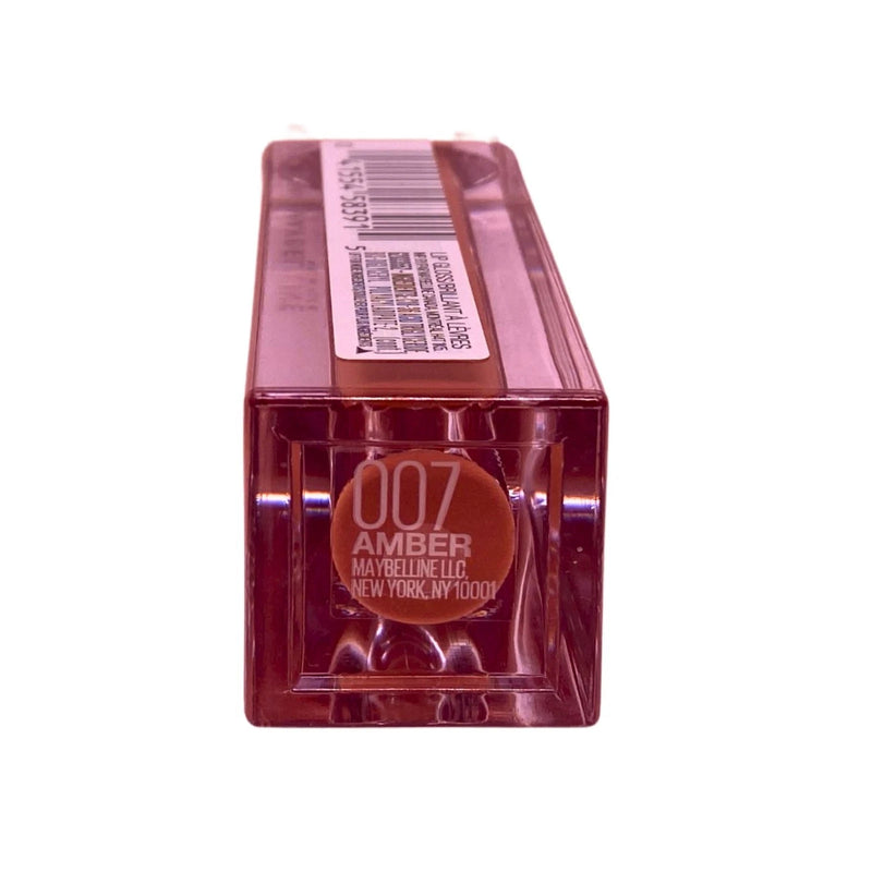 Maybelline Lifter Gloss Hydrating Lip Gloss 007 Amber 0.18 oz 3 Pack New