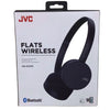 JVC HA-S23W Flats Wireless On-Ear Headphones Black 17 Hour Battery Voice Assista