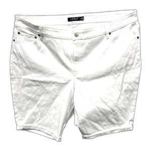 Lauren Ralph Lauren Shorts White Size 22w Women's NWOT NWT