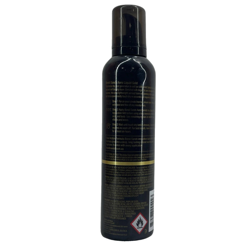 Bondi Sands Aero Self Tanning Foam Liquid Gold Quick Dry Formula 7.61oz 13 Pack