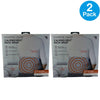 Sharper Image Calming Heat Back Wrap Heat Massage Lumbar Support 2 Pack New