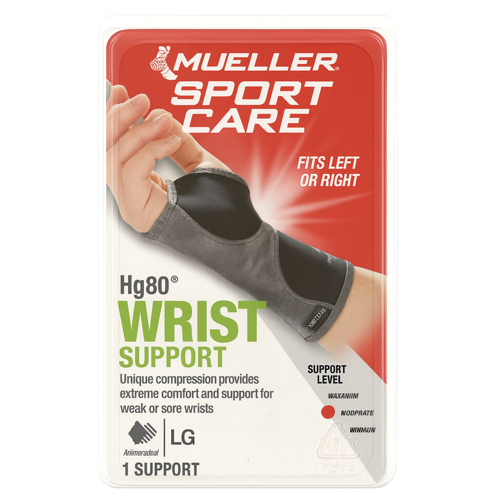Mueller Hg80 Wrist Support Large 1 Pack New 1
