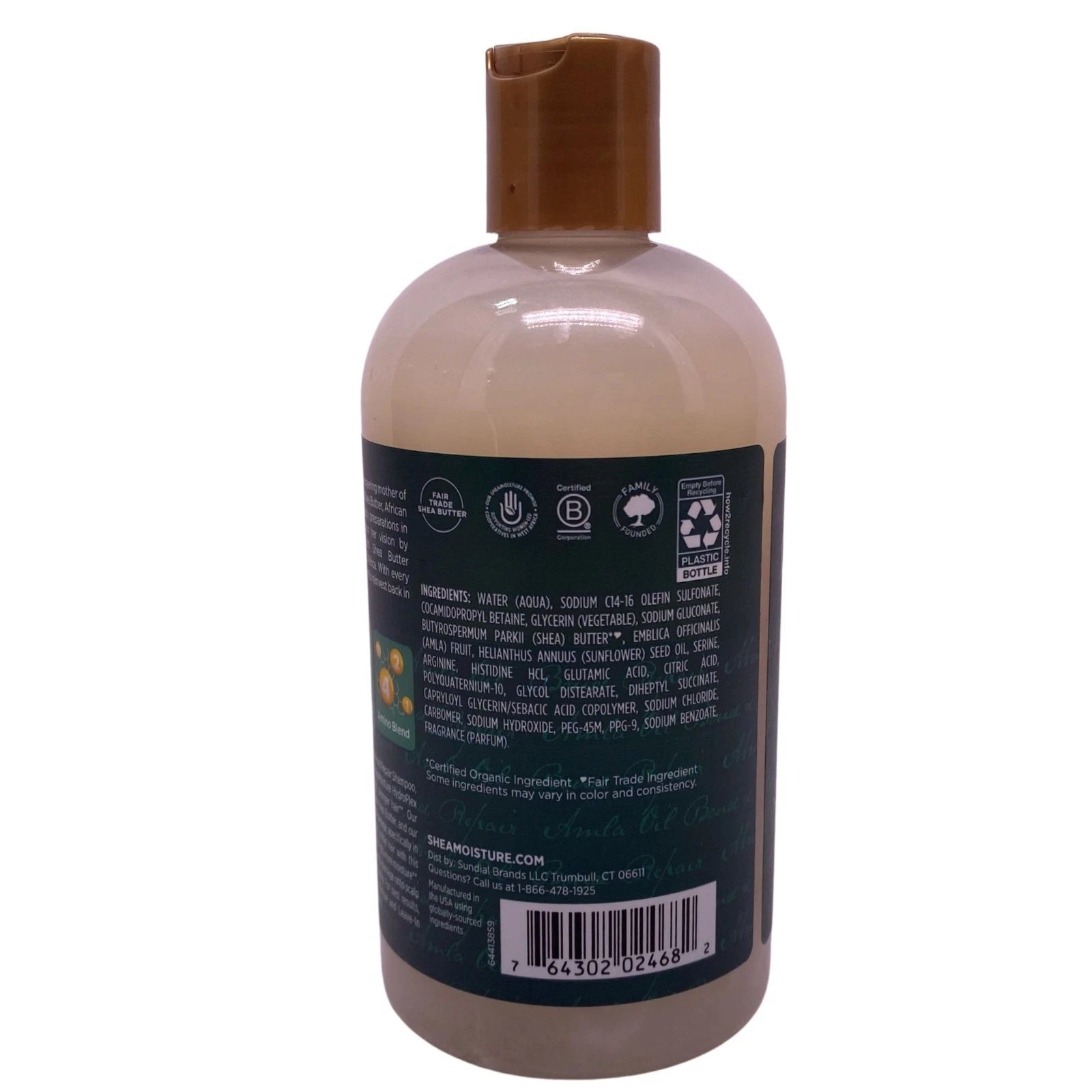 SheaMoisture Amla Oil Bond Repair Shampoo 13oz 2 Pack New