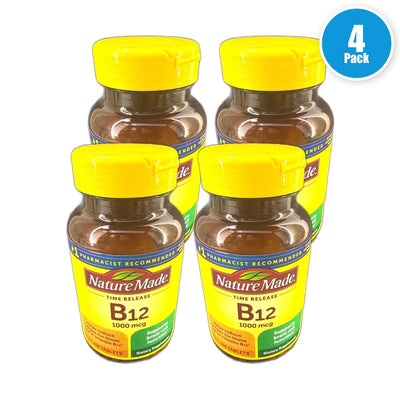 Nature Made Vitamin B12 Tablets Bottle 640 Total Exp 04/27 Pack of 4 New