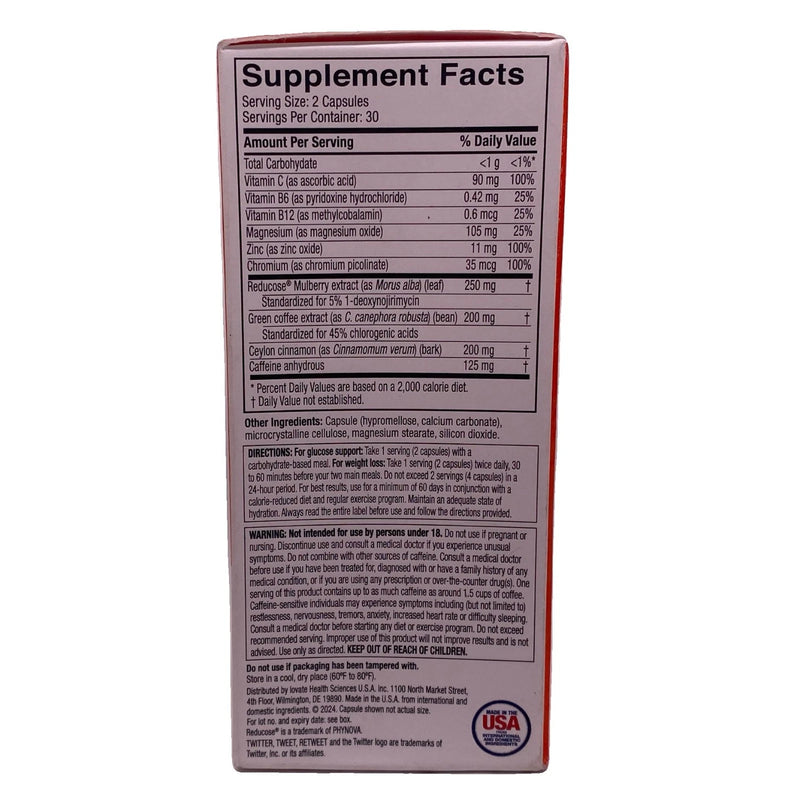 Hydroxycut Pro Clinical Glucose Support Reducose Blood Sugar 15 Pack Exp: 01/27