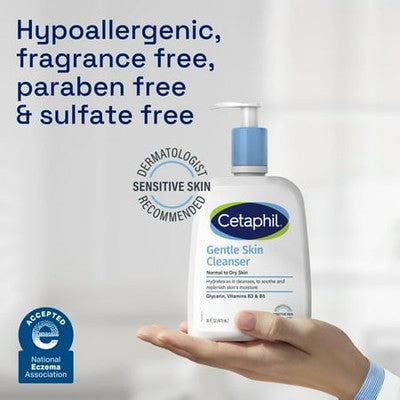 Cetaphil Hydrating Facial Cleanser – Pack of 3 (16 oz each) 4