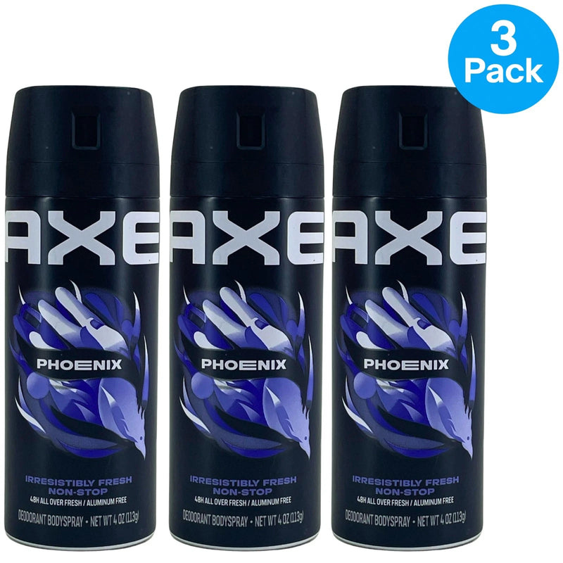 AXE Phoenix Irresistibly Fresh 48H Deodorant Body Spray Crushed Mint & Rosemary