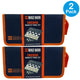 Mad Man Checkers Magnetic Travel Game Set Zippered Pouch Portable 2 Pack New