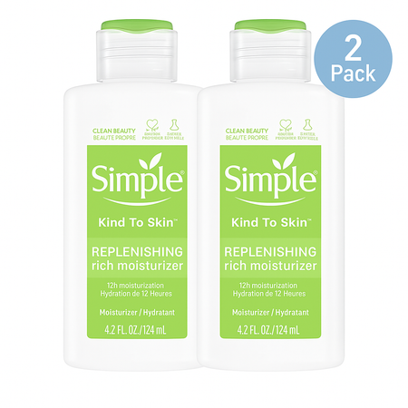 Simple Kind To Skin Replenishing Rich Moisturizer 4.2 oz – 2 Pack 1