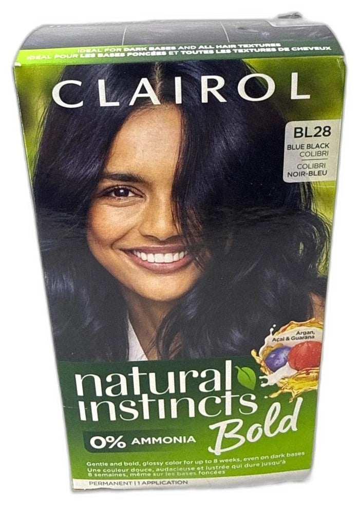 Clairol Natural Instincts Bold Ammonia Free Permanent Hair Color Pack of 3 New