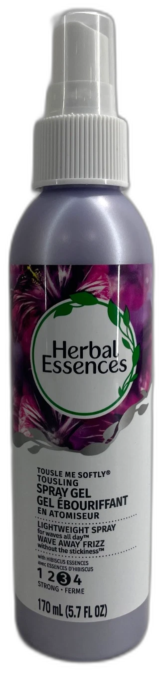 Herbal Essences Tousle Me Softly Spray #3 Strong Hold 5.7oz Hair Pack of 3 New