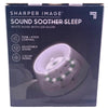 Sharper Image Sound Soother Sleep White Noise Machine LED Glow USB New