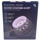 Sharper Image Sound Soother Sleep White Noise Machine LED Glow USB New