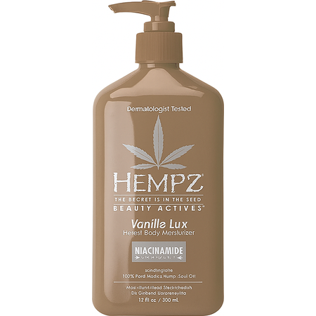 Hempz Vanilla Lux Body Moisturizer 17 fl oz Niacinamide - 1 Pack - New 1