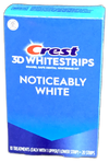 Crest 3D Whitestrip Noticeably White 10 Treatments Exp 03/28 Pack of 3 New