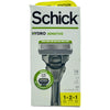 Schick Hydro Skin Comfort Sensitive Razor Handles & Blades Refills 5 Pack Assort