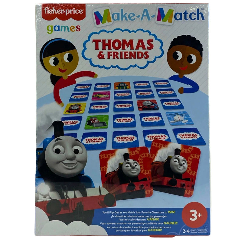 Fisher-Price Make-A-Match Thomas & Friends Memory Game New