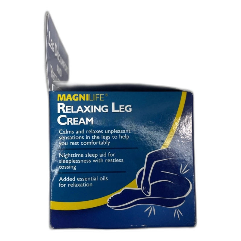 MagniLife Relaxing Leg Cream Topical Pain Relief Restless Legs 4oz Exp 09/27 New