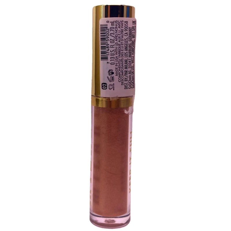 Milani Keep It Full Nourishing Lip Plumper 02 Nude Shimmer 0.13 oz 2 Pack New