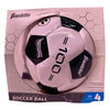Franklin Sports black and white size 4 soccer ball with precision stitching