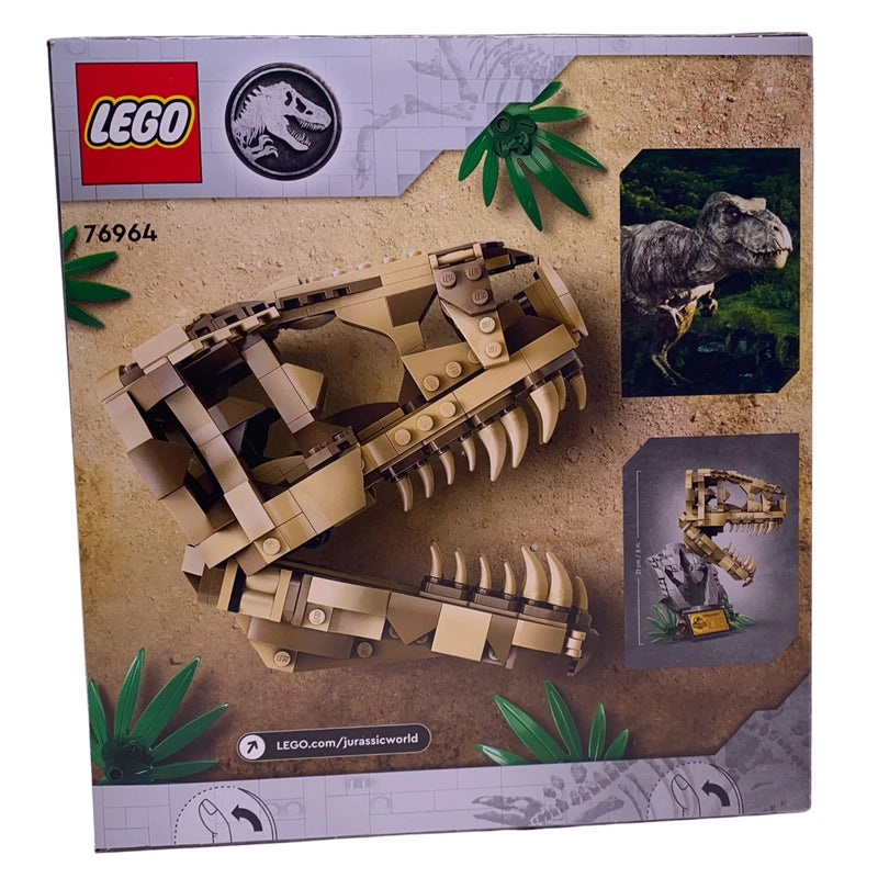 LEGO Jurassic World T-Rex Skull Fossil Set 577 pcs 1 Pack New