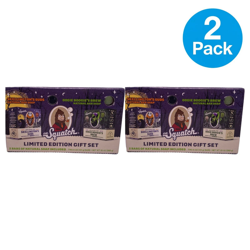 Dr. Squatch Limited Edition Gift Set Natural Bar Soap 2 Pack New
