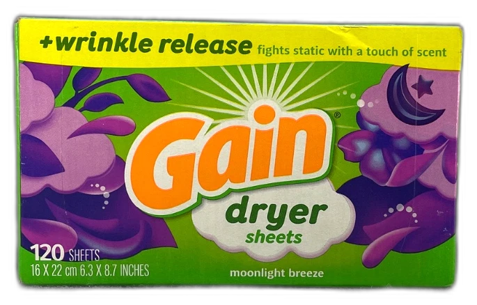 Anti-Static Dryer Sheets Moonlight Breeze 120ct Pack of 3 New
