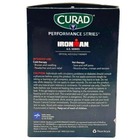2 Curad Performance Series Hot or Cold Reusable Compress (3 Pack) New, Sz SMALL 3