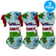 Peanuts Snoopy Ladies Sleep Pant Light Blue Christmas Holiday Fleece X-Large 3 P