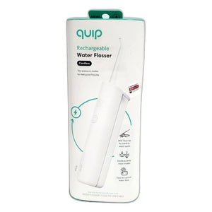 Quip Cordless Rechargeable Water Flosser 2 Pressure Modes White New