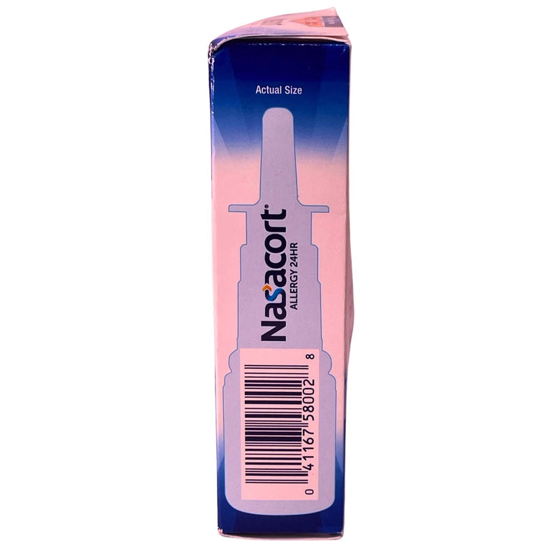 Nasacort Allergy 24HR Nasal Spray 0.57 oz Single Pack EXP 09/2027