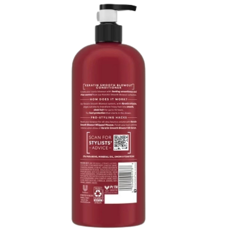 TRESemmé Keratin Smooth Blowout Conditioner 28 Oz 2 Pack New